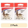 thumbnail image 1 of (2 pack) Eagle Claw 202AH-2 Size 2 Aberdeen Light Wire Panfish Hook, 1 of 6