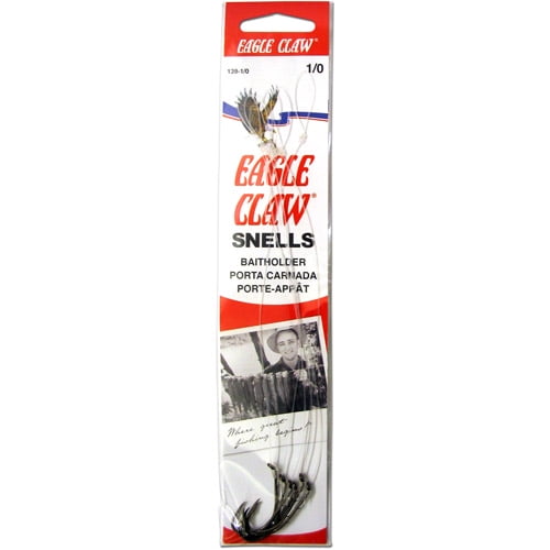 (2 pack) Eagle Claw Baitholder Hook