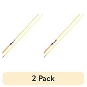 2 pack Eagle Claw FL209C2-76 2-Piece Featherlight 7 6 Casting Rod
