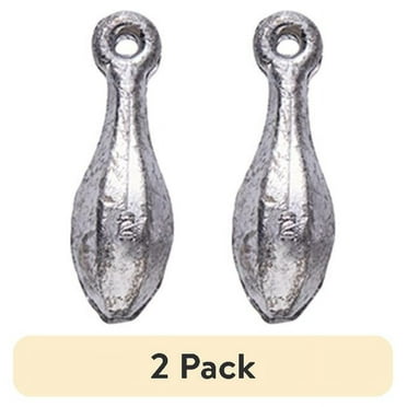 (2 pack) Eagle Claw Fishing, Assorted Bank Sinker, Assorted Sizes