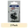 thumbnail interactive-video image 1 of (2 pack) Eagle Claw Lazer Lead Round Drop Shot Weight, 1/4 oz, 1 of 7