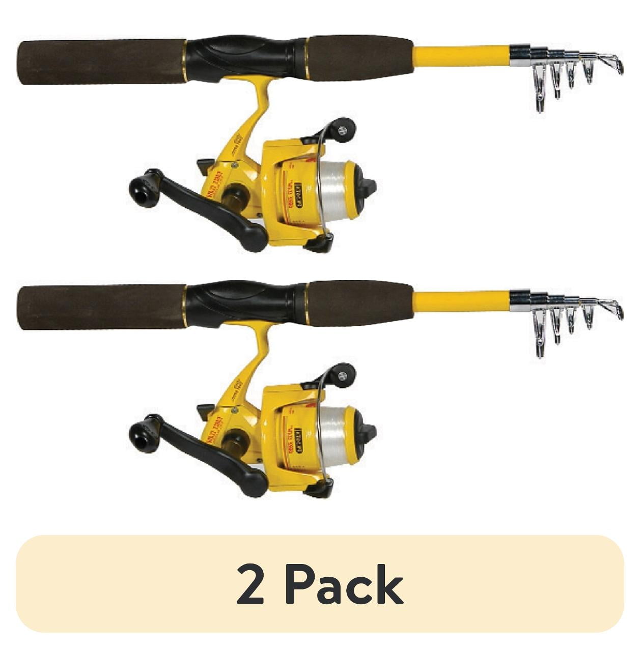Canne à Pêche Eagle Claw Classic CLE-SP66 – 2 Pièces – Action Moyenne – 6'6 Ft