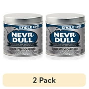 2 pack Eagle One Nevr-Dull All Metal Wadding Polish - 5 OZ