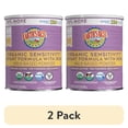 thumbnail image 1 of (2 pack) Earth's Best Organic Sensitivity Powder Baby Formula with Iron DHA & ARA, 32 oz Canister, 1 of 13