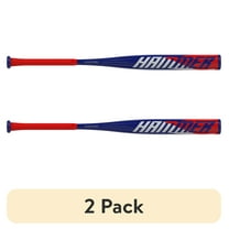 (2 pack) Easton Hammer Youth Baseball Bat, 27 inch (-10 Drop Weight)