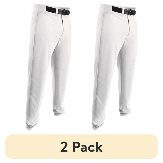 (2 pack) Easton | Pro+ Baseball Pant | Youth Large | Solid | White