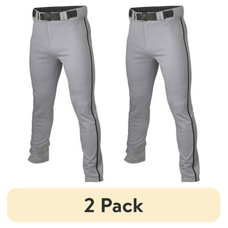 Easton Rival+ Youth Piped Pant | Grey/Navy | Large - Walmart.com