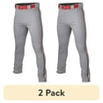 thumbnail image 1 of (2 pack) Easton Rival+ Piped Adult Pant | Grey/Navy | XL, 1 of 3