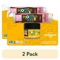 thumbnail image 1 of (2 pack) Eco Lips Mongo Kiss Organic Strawberry Lavender Lip Balm & Vanilla Honey Lip Scrub Combo Blister Pack, 2-piece, 1 of 9