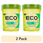 2 pack Eco Style Olive Oil Hair Styling Gel, 32 oz., Moisturizing, Unisex