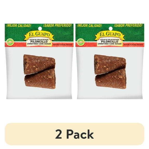 (2 pack) El Guapo Unrefined Cane Sugar, 8.4 oz Bag