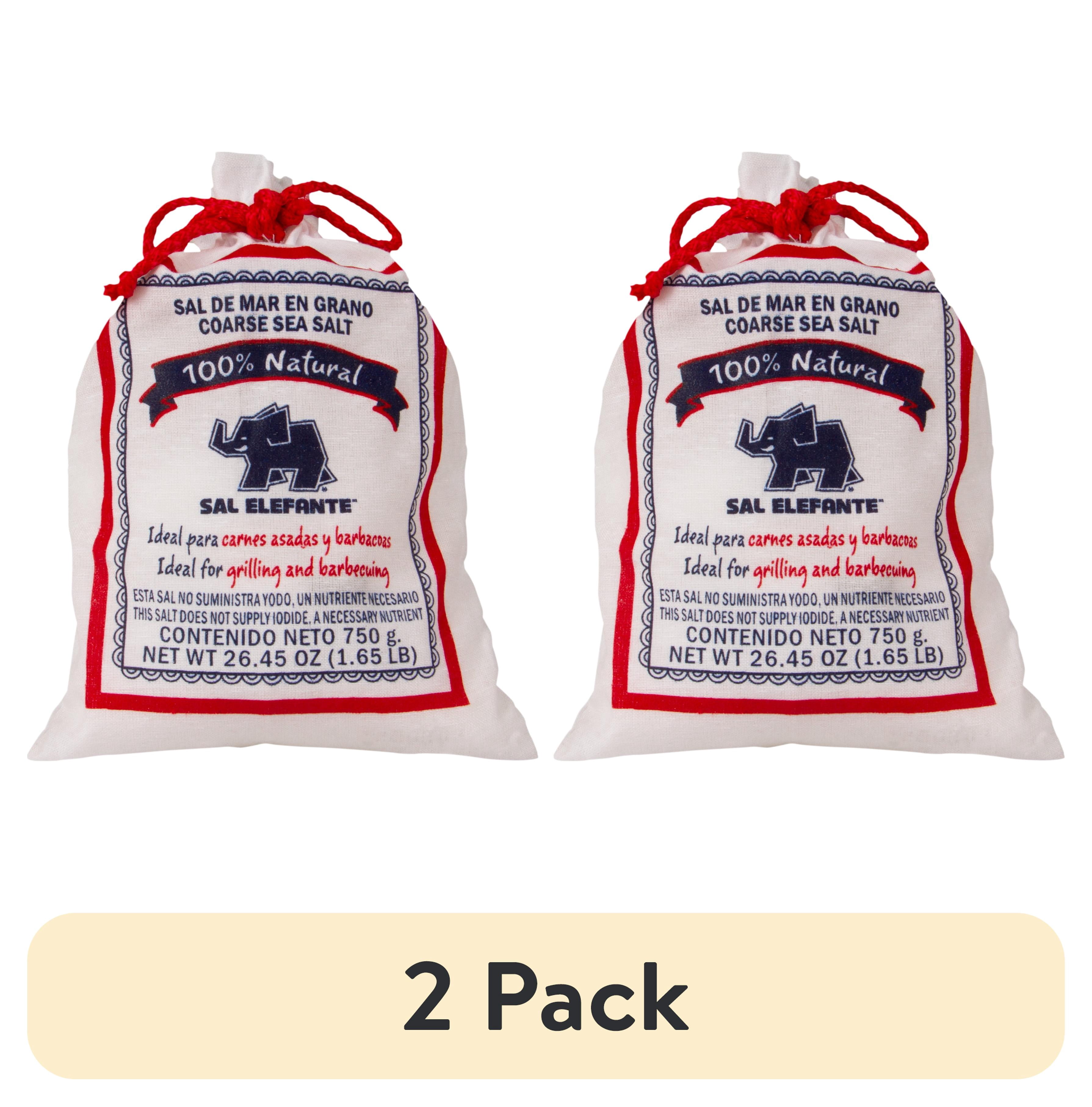 (2 pack) Elefante Coarse Sea Salt, 26.45 oz