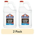thumbnail image 1 of (2 pack) Elmer's Clear Glue, 1 gal, Dries Clear, 1 of 10