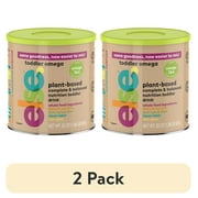 (2 pack) Else Nutrition Toddler Formula w/ Omega 3&6 - Dairy & Lactose Free, Plant-Based (22oz, 1-Pack)