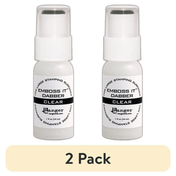 (2 pack) Emboss It Embossing Ink: Acid Free/Nontoxic, 1 ounce
