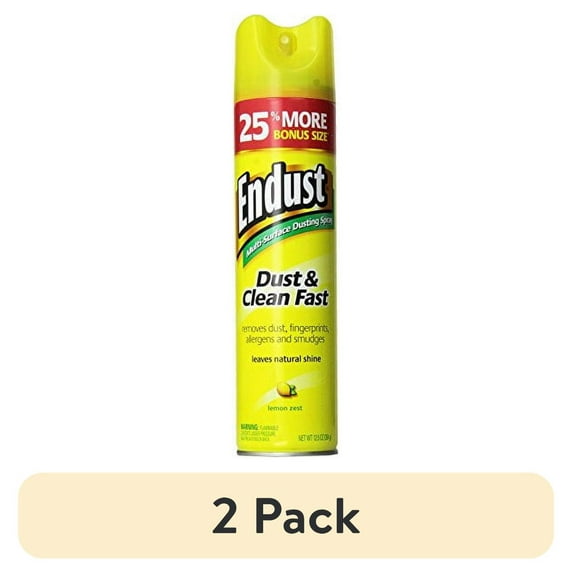 (2 pack) Endust Multi-Surface Dusting & Cleaning Spray 12.5 Ounces 