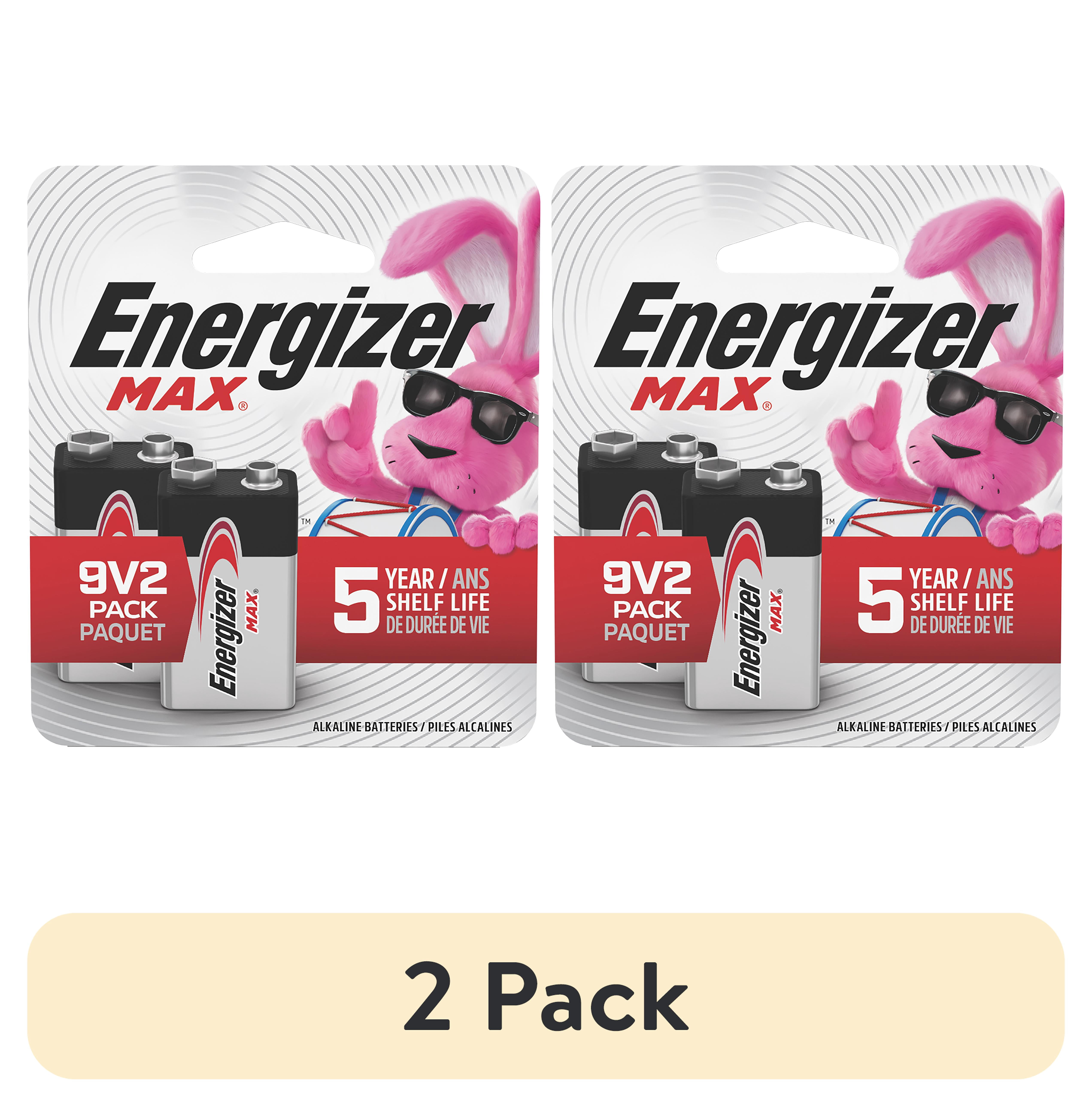 (2 pack) Energizer MAX C Batteries (2 Pack), C Cell Alkaline Batteries