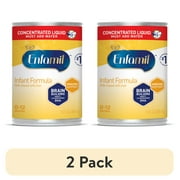 (2 pack) Enfamil Concentrated Liquid Baby Formula with Iron, 13 fl oz Can