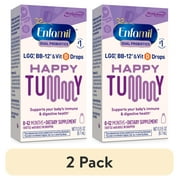 2 pack Enfamil Dual Probiotics Vitamin Drops for Infants, Supports Babys Immune & Digestive Health, 8.7mL Bottle