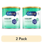 2 pack Enfamil Reguline Powder Baby Formula, Promotes Soft Stools, 12.4 oz  Can