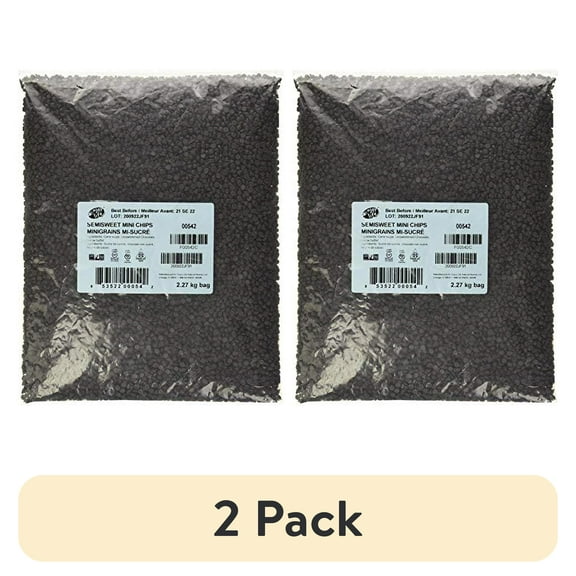 (2 pack) Enjoy Life Semi-Sweet Chocolate Mini-Chips, 5 Pound Bag
