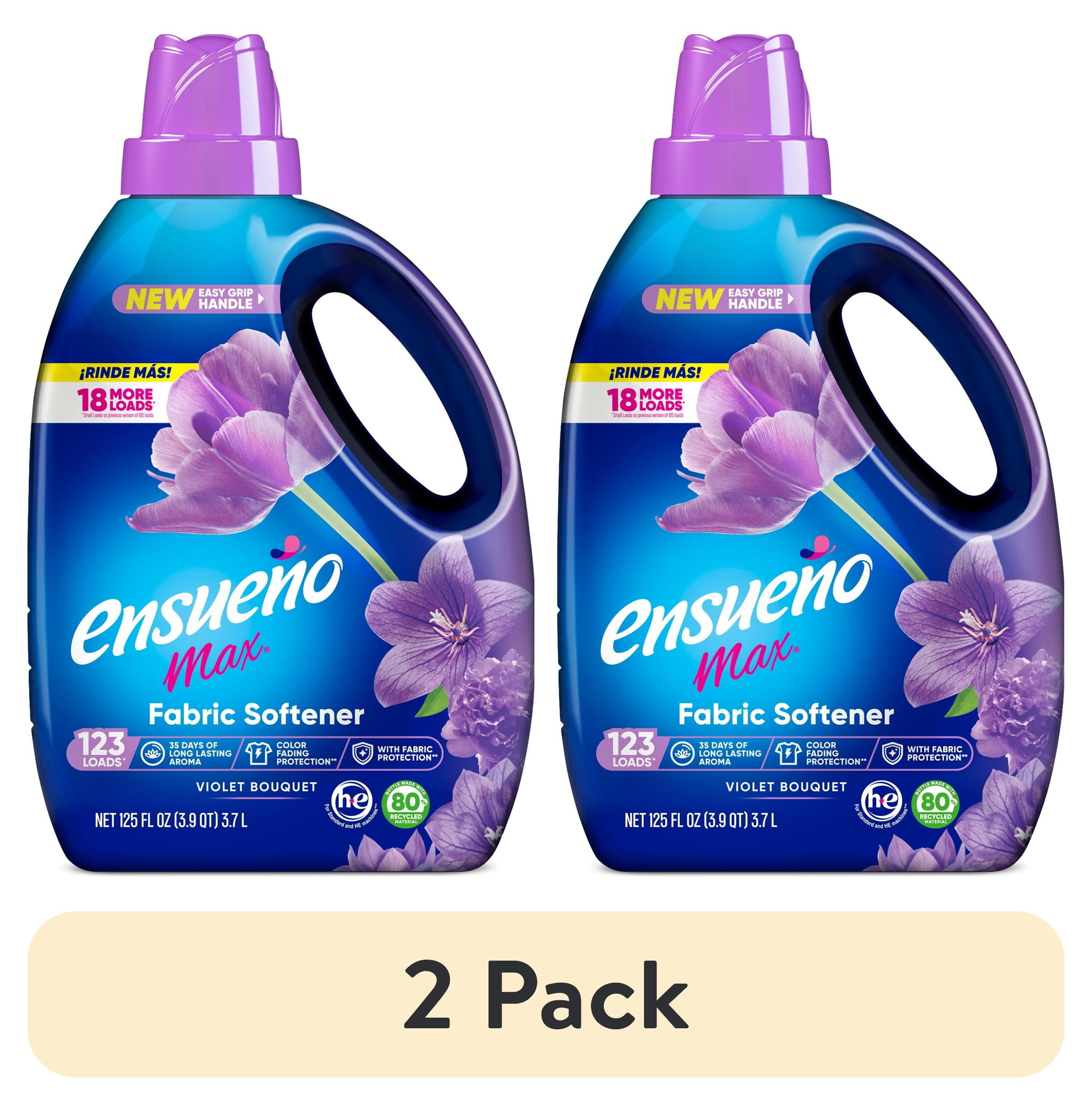 (2 pack) Ensueño® Max Liquid Fabric Softener Violet Bouquet