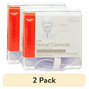 (2 pack) Equate Accessories Soft Nasal Cannula with Oxygen Tubing, 25'