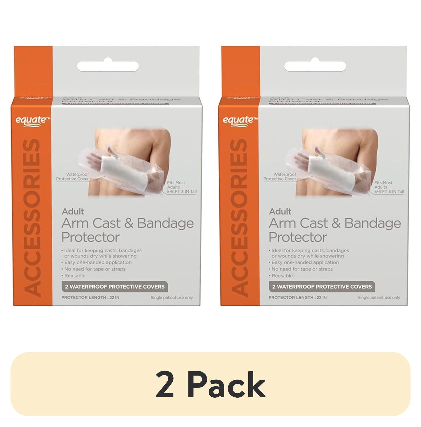 (2 pack) Equate Adult Arm Cast Protector, 1 Pair