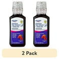 thumbnail interactive-video image 1 of (2 pack) Equate Alcohol-Free Nighttime Pain Reliever+Sleep-Aid Liquid, Acetaminophen 1000mg Diphenhydramine 50 mg, Midnight Berry Flavor, 12 fl oz, 1 of 12