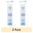 thumbnail image 1 of (2 pack) Equate Beauty Cotton Rounds, 100 Count, 1 of 10