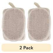 (2 pack) Face and Body Sponge Duo, 2 Pieces