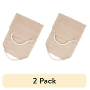 (2 pack) Equate Beauty Stretch Washcloth for Exfoliating and Cleansing, Assorted Colors