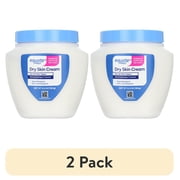 (2 pack) Equate Dry Skin Cream, 6.5 oz