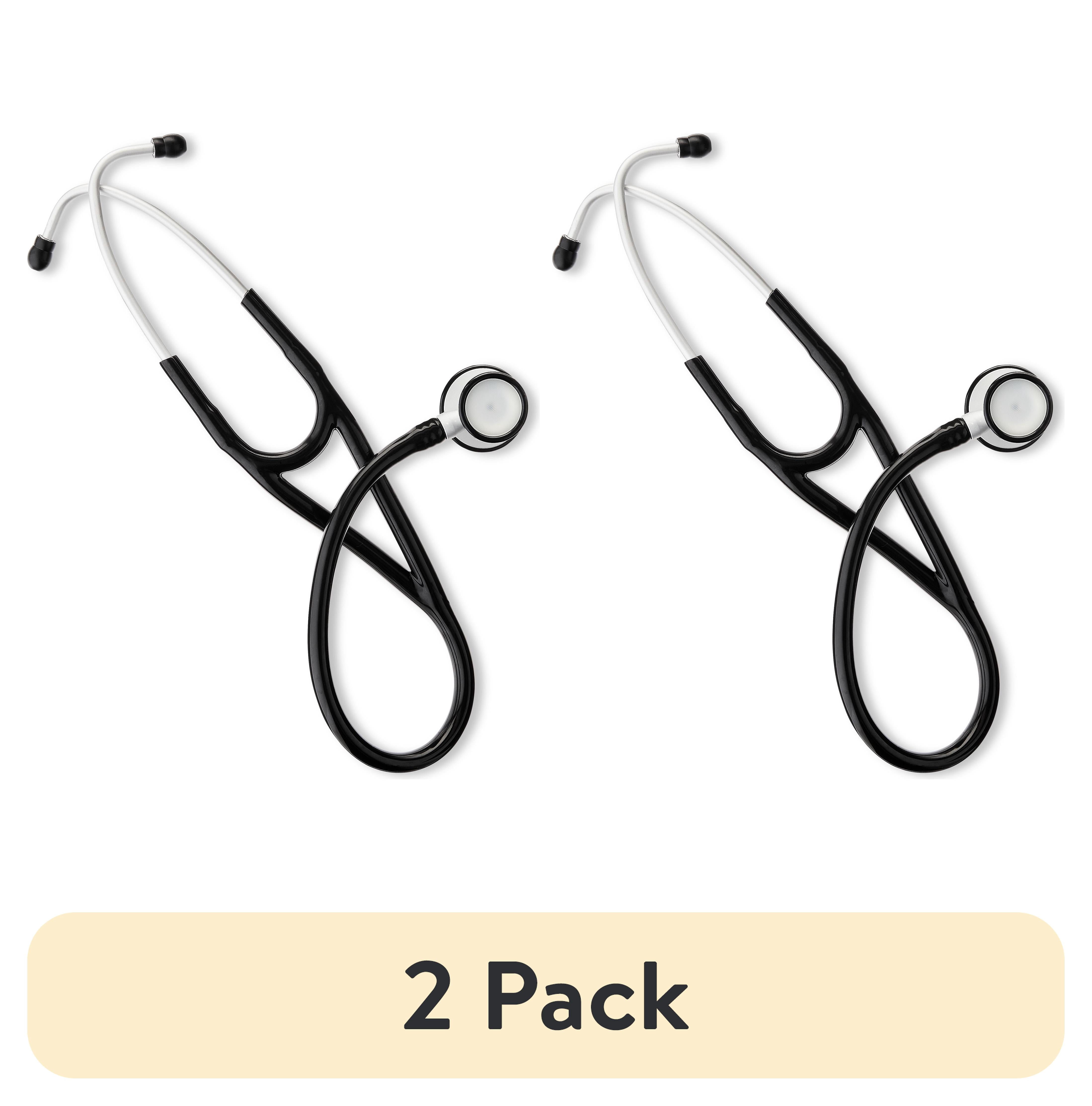 (2 pack) Equate Dual Frequency Stethoscope for Home Use, Pediatric and Adult Use, Lightweight, Dual-Head