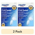 thumbnail image 1 of (2 pack) Equate Effervescent Cold Relief, 48 Tablets, Compare to Alka-Seltzer Plus® Cold Active Ingredients, 1 of 12