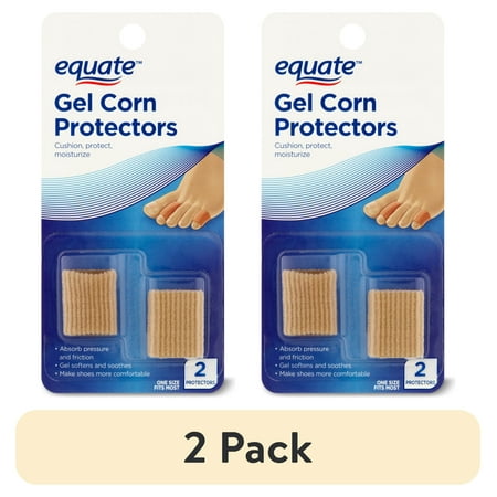 (2 pack) Equate Gel Corn Protectors, 2 Count
