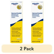 (2 pack) Equate Hemorrhoidal Ointment, Relief from Burning, Itching and Discomfort of Hemorrhoids, 2 oz