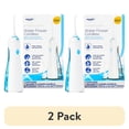 thumbnail interactive-video image 1 of (2 pack) Equate HydroClean Cordless Water Flosser with Removable Tank and 2 Pressure Cleaning Tips, White, 1 of 13