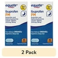 thumbnail interactive-video image 1 of (2 pack) Equate Ibuprofen PM, Sleep Support and Pain Reliver Caplets, 80 Count, 1 of 12