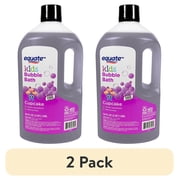 (2 pack) Equate Kids Bubble Bath, Cupcake, 64 fl oz