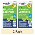 thumbnail image 1 of (2 pack) Equate Mini Nicotine Polacrilex Lozenge, 2 mg, Citrus, 27 Count, Compare to Nicorette® Mini Lozenge Active Ingredient, 1 of 9