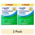 thumbnail image 1 of (2 pack) Equate Multi-Purpose Solution for Soft Contact Lenses, 24 fl oz (2x12 fl oz), Compare to Opti-Free Replenish, 1 of 8