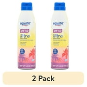 (2 pack) Equate Ultra Broad Spectrum Sunscreen Spray, SPF 50, 5.5 oz
