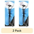thumbnail image 1 of (2 pack) Equate Unisex Reading Glasses, Full Rim Style, Plastic Lens, Black/Clear, +1.50 Magnification, 1 of 10