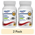 thumbnail interactive-video image 1 of (2 pack) Equate Vision Formula with Lutein Tablets Dietary Supplement, 120 Count, Compare to Ocuvite® with Lutein, 1 of 10