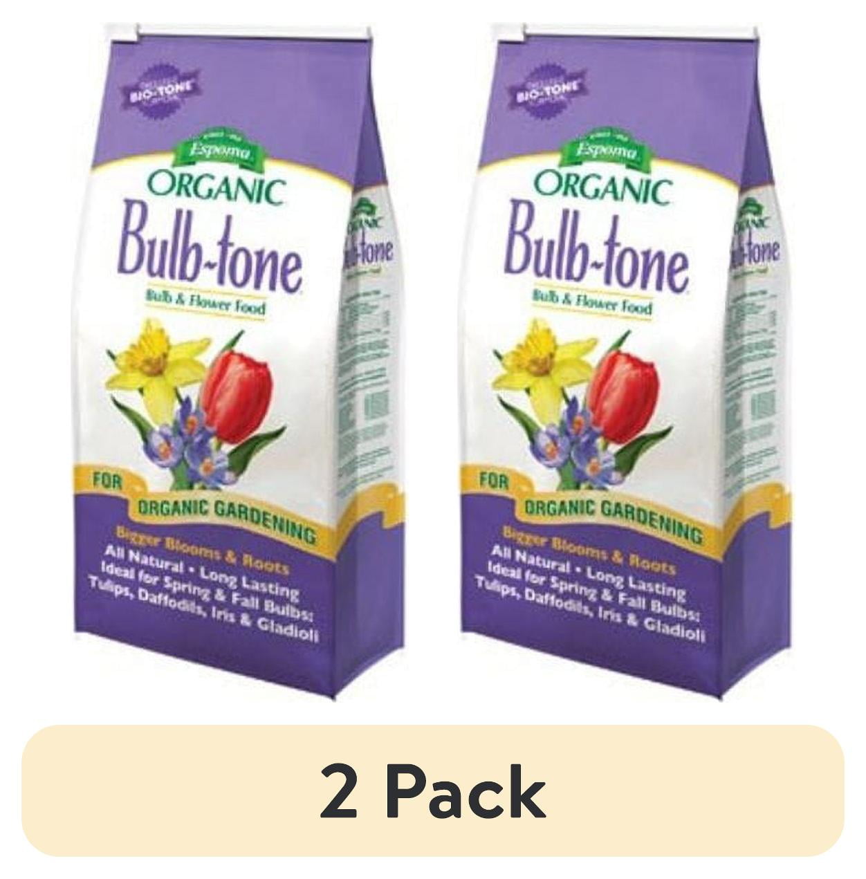 (2 pack) Espoma BT4 4-Pound Bulb-Tone 3-5-3 Plant Food Fur Pak