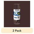 thumbnail image 1 of (2 pack) Espresso, Rust-Oleum American Accents 2X Ultra Cover Satin Spray Paint-327919, 12 oz, 1 of 10