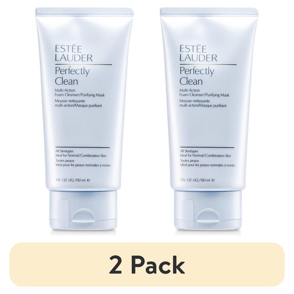 (2 pack) Estee Lauder Perfectly Clean by Estee Lauder, 5oz Multi-Action Foam Cleanser