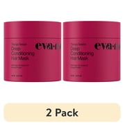 2 pack Eva NYC Therapy Session Deep Conditioning Hair Mask Vegan Protein, Jojoba +Argan Oil, 13.5oz