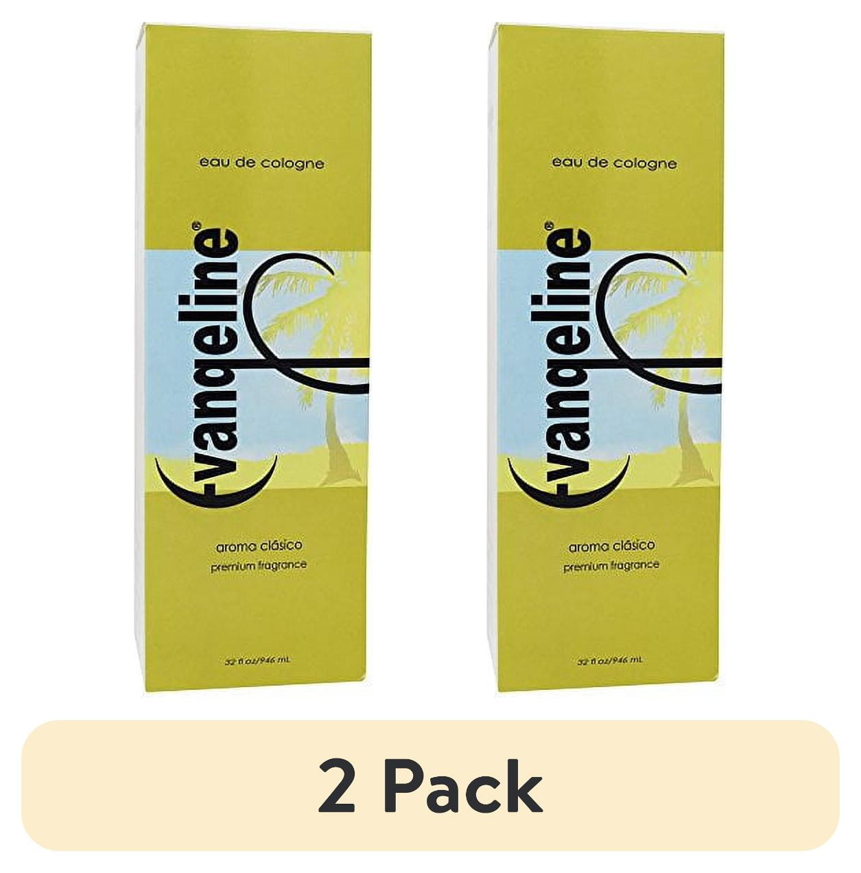 (2 pack) Evangeline Aroma Clasica Eau de Cologne 32 Oz Full Size